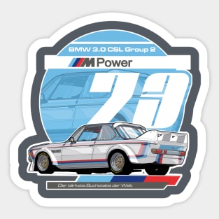 BMW - 3.0 CSL GROUP 2 Sticker